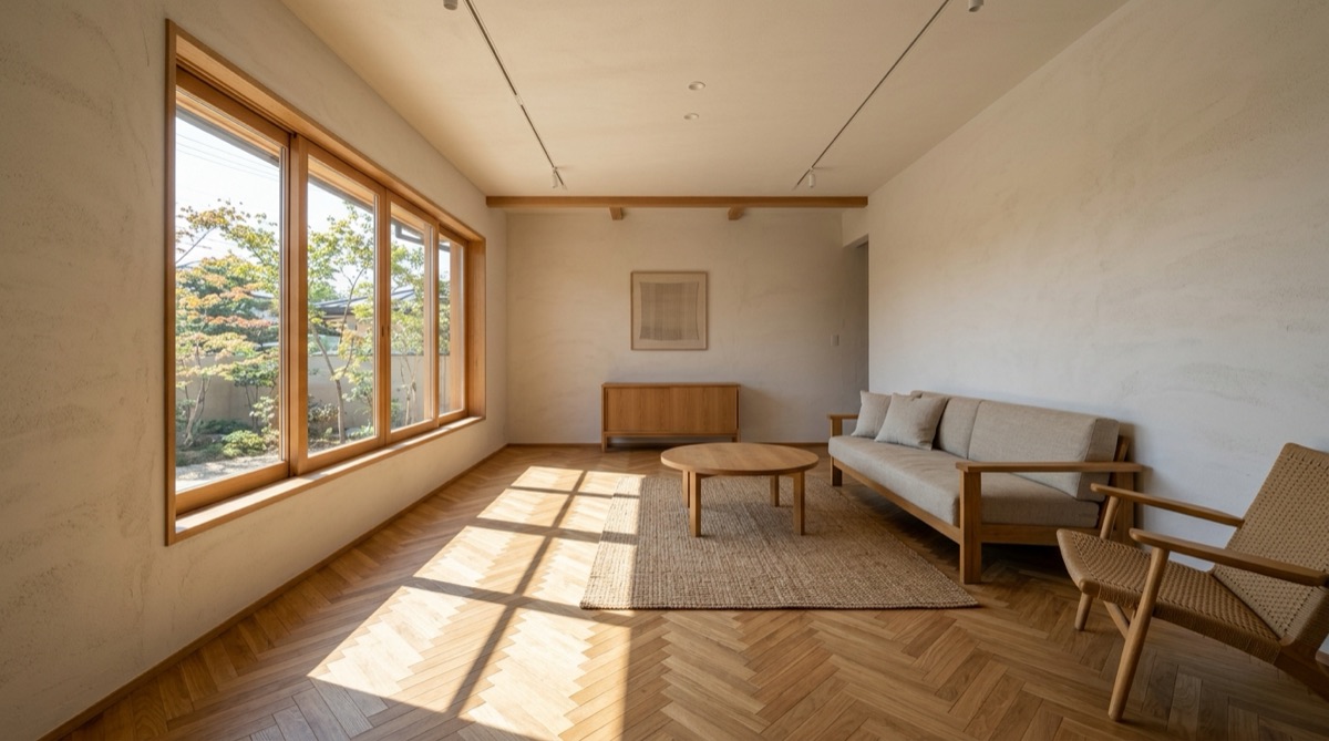 建築写真のような室内カット
